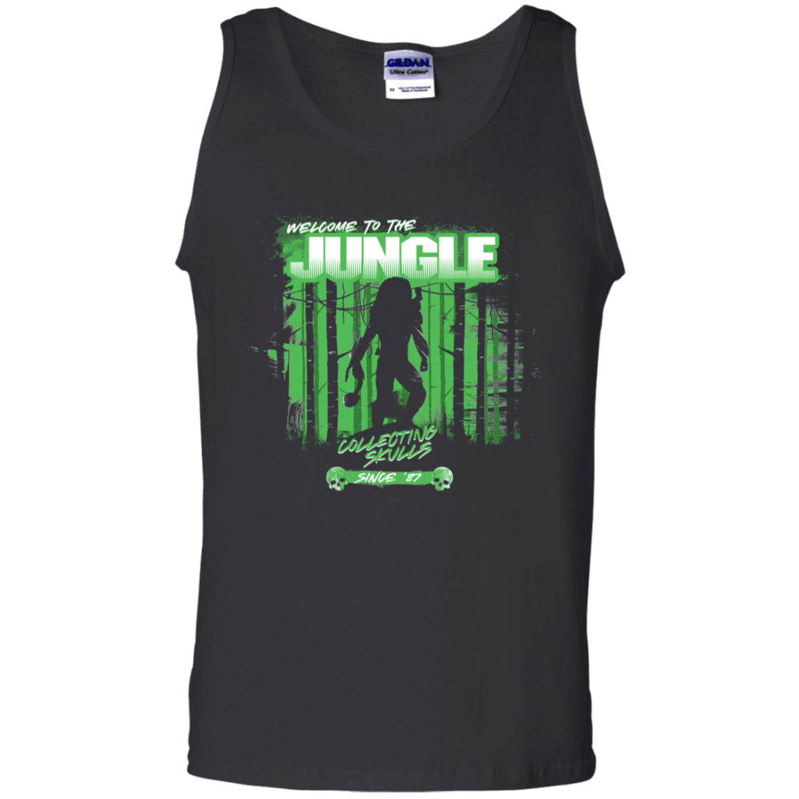 T-Shirts Black / S Welcome to Jungle Men's Tank Top