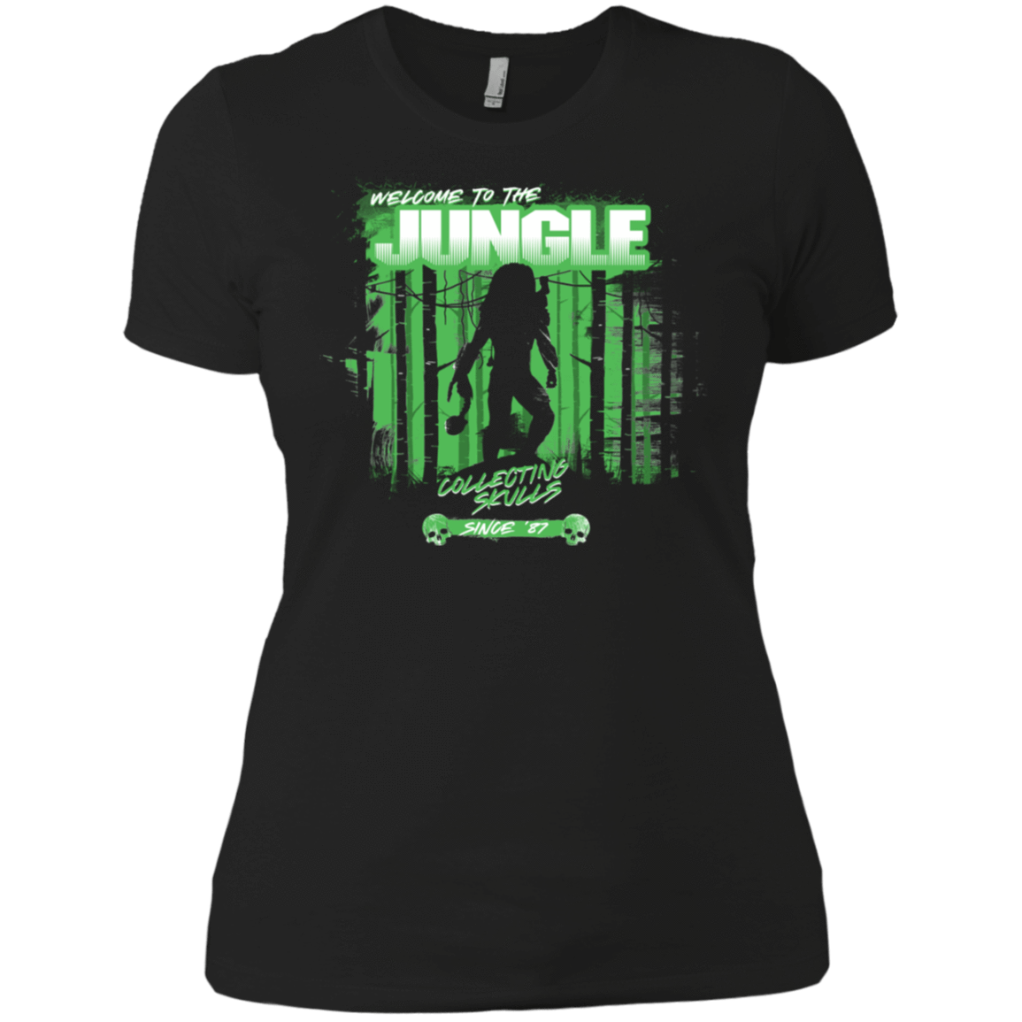 T-Shirts Black / X-Small Welcome to Jungle Women's Premium T-Shirt