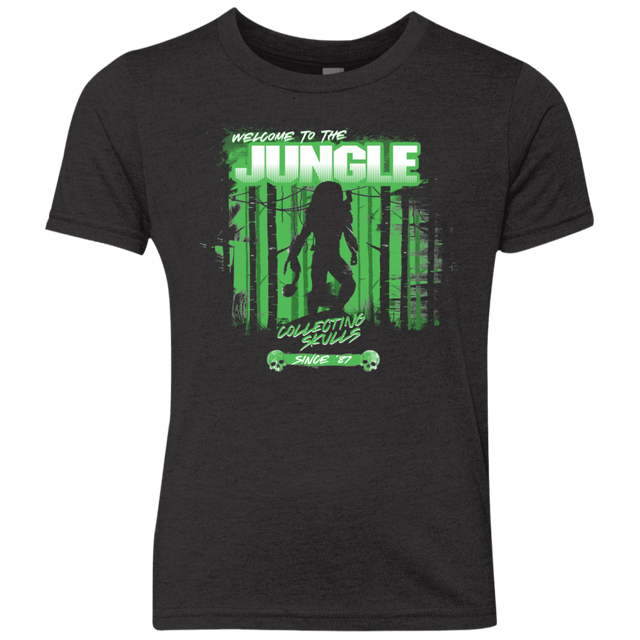 T-Shirts Vintage Black / YXS Welcome to Jungle Youth Triblend T-Shirt