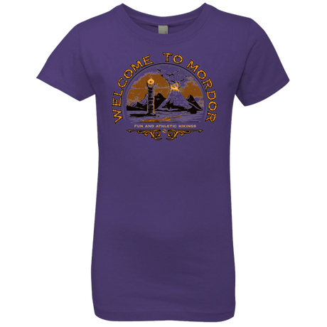 T-Shirts Purple Rush / YXS Welcome to Mordor Girls Premium T-Shirt