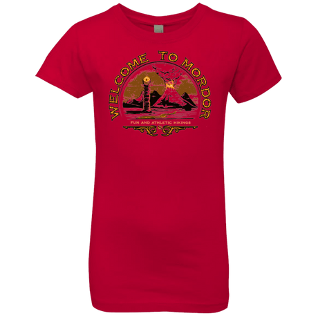 T-Shirts Red / YXS Welcome to Mordor Girls Premium T-Shirt