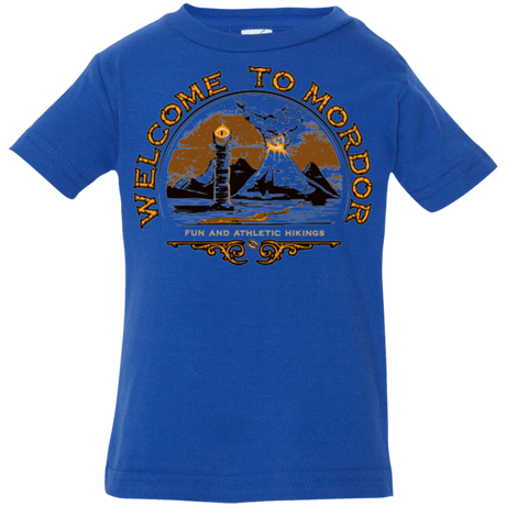 T-Shirts Royal / 6 Months Welcome to Mordor Infant Premium T-Shirt