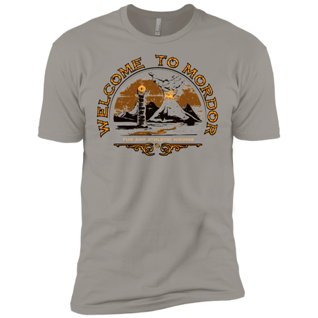 T-Shirts Light Grey / X-Small Welcome to Mordor Men's Premium T-Shirt
