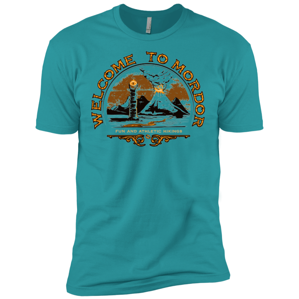 T-Shirts Tahiti Blue / X-Small Welcome to Mordor Men's Premium T-Shirt