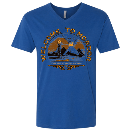 T-Shirts Royal / X-Small Welcome to Mordor Men's Premium V-Neck