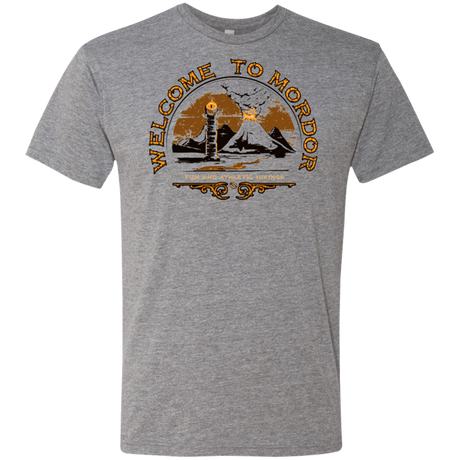 T-Shirts Premium Heather / Small Welcome to Mordor Men's Triblend T-Shirt