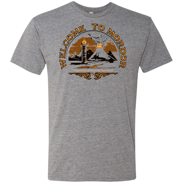 T-Shirts Premium Heather / Small Welcome to Mordor Men's Triblend T-Shirt