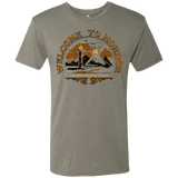 T-Shirts Venetian Grey / Small Welcome to Mordor Men's Triblend T-Shirt