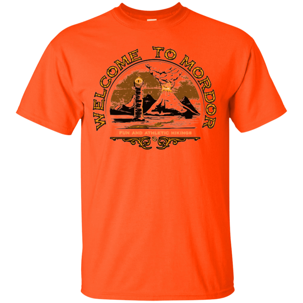 T-Shirts Orange / Small Welcome to Mordor T-Shirt
