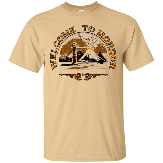 T-Shirts Vegas Gold / Small Welcome to Mordor T-Shirt