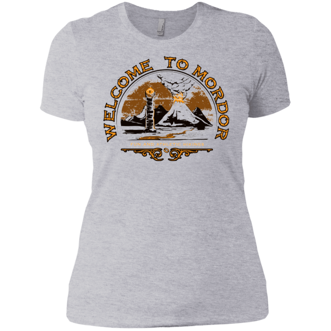 T-Shirts Heather Grey / X-Small Welcome to Mordor Women's Premium T-Shirt