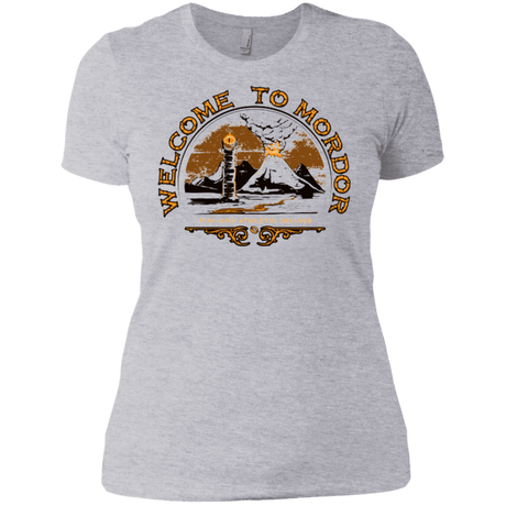 T-Shirts Heather Grey / X-Small Welcome to Mordor Women's Premium T-Shirt