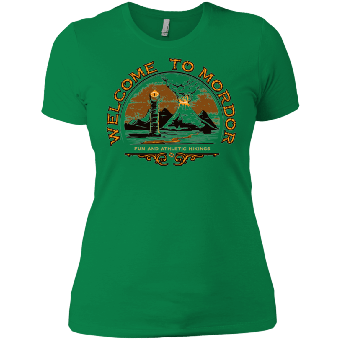 T-Shirts Kelly Green / X-Small Welcome to Mordor Women's Premium T-Shirt