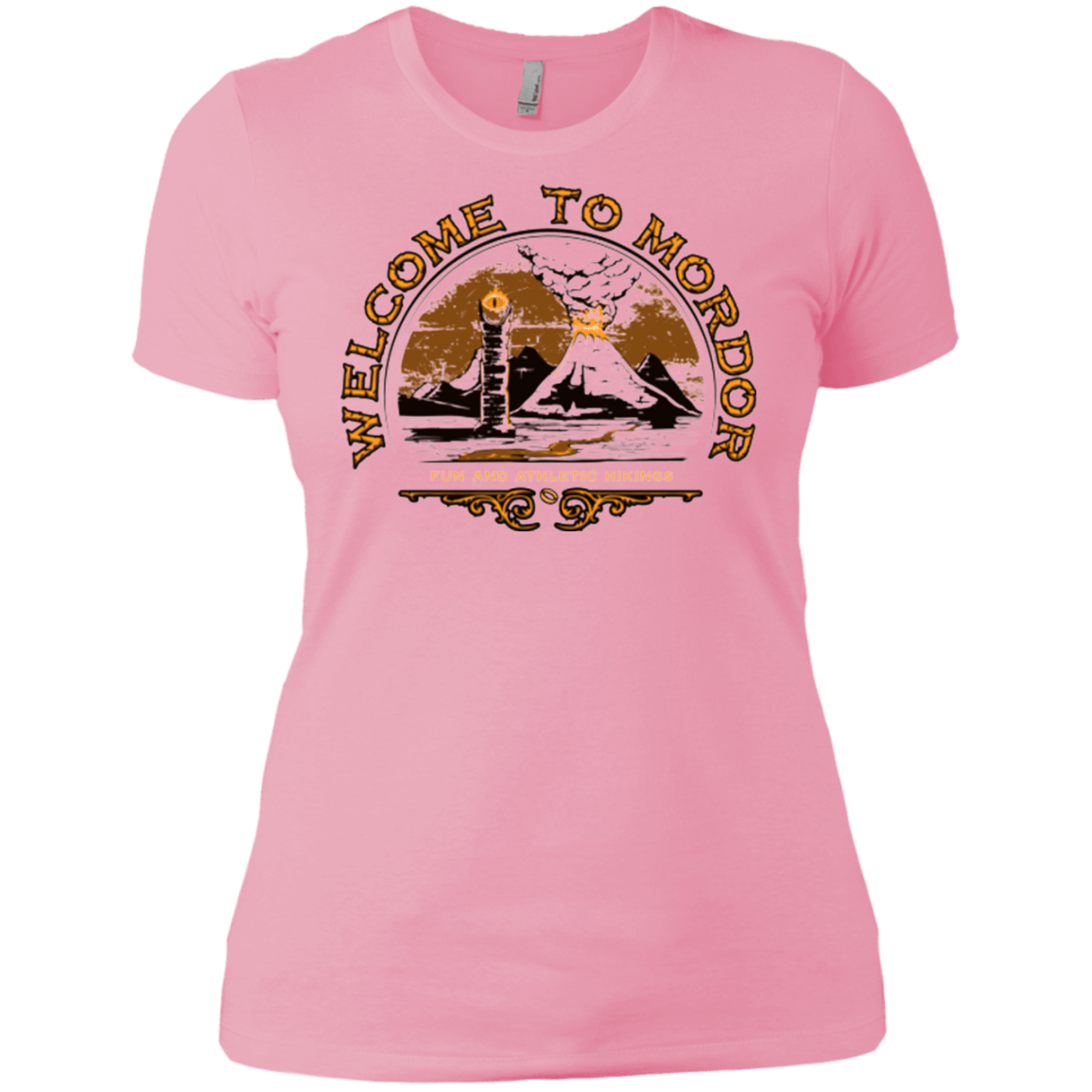 T-Shirts Light Pink / X-Small Welcome to Mordor Women's Premium T-Shirt