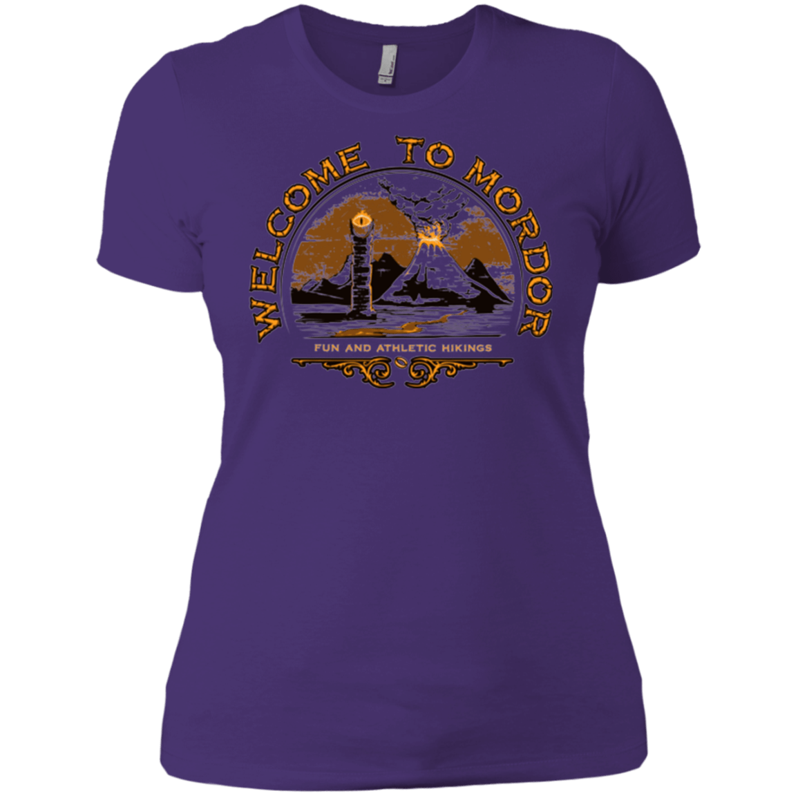 T-Shirts Purple / X-Small Welcome to Mordor Women's Premium T-Shirt