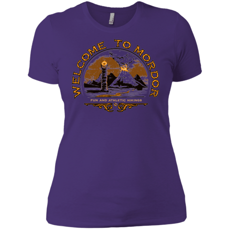 T-Shirts Purple / X-Small Welcome to Mordor Women's Premium T-Shirt