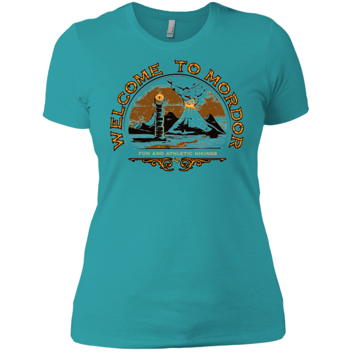 T-Shirts Tahiti Blue / X-Small Welcome to Mordor Women's Premium T-Shirt