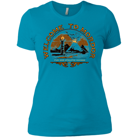 T-Shirts Turquoise / X-Small Welcome to Mordor Women's Premium T-Shirt