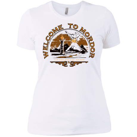 T-Shirts White / X-Small Welcome to Mordor Women's Premium T-Shirt