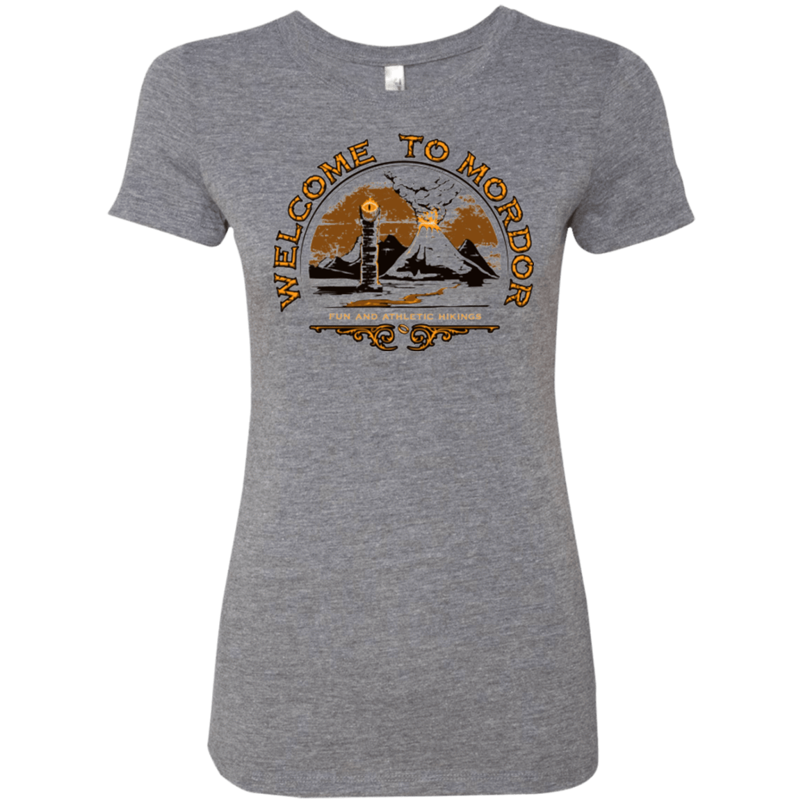 T-Shirts Premium Heather / Small Welcome to Mordor Women's Triblend T-Shirt