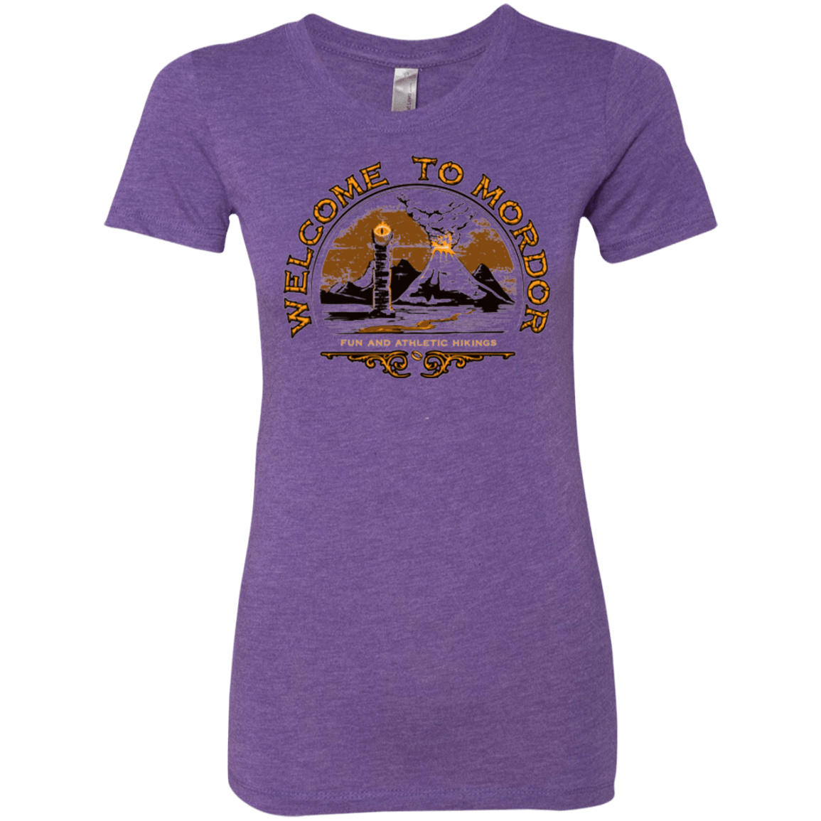 T-Shirts Purple Rush / Small Welcome to Mordor Women's Triblend T-Shirt