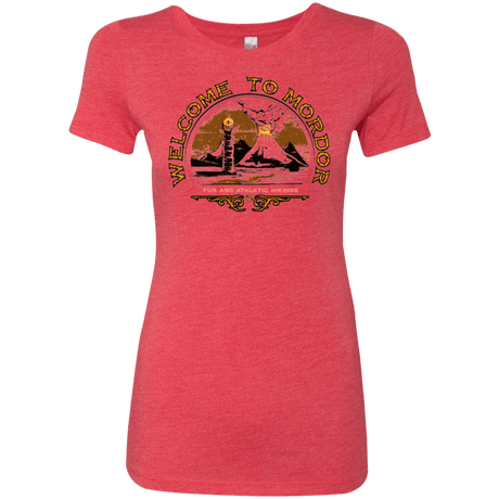 T-Shirts Vintage Red / Small Welcome to Mordor Women's Triblend T-Shirt
