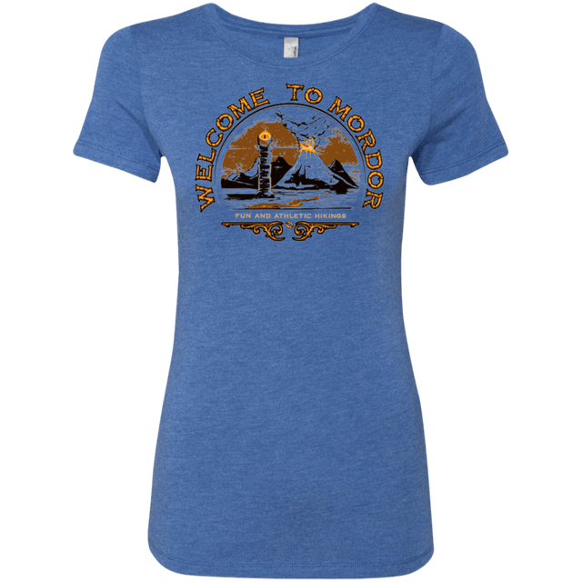 T-Shirts Vintage Royal / Small Welcome to Mordor Women's Triblend T-Shirt