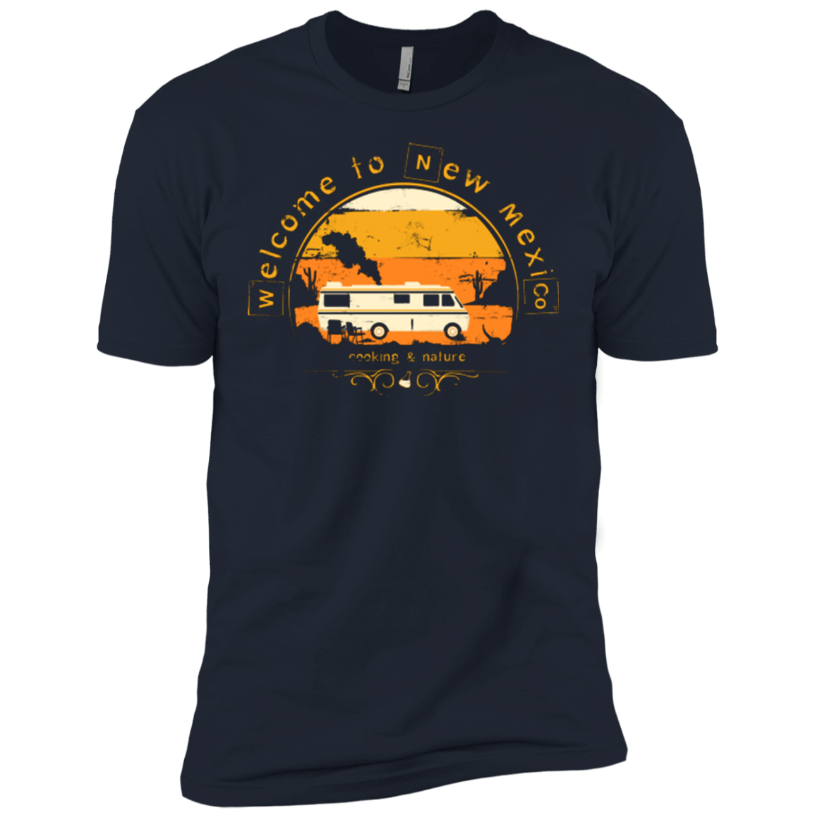 T-Shirts Midnight Navy / X-Small Welcome to New Mexico Men's Premium T-Shirt