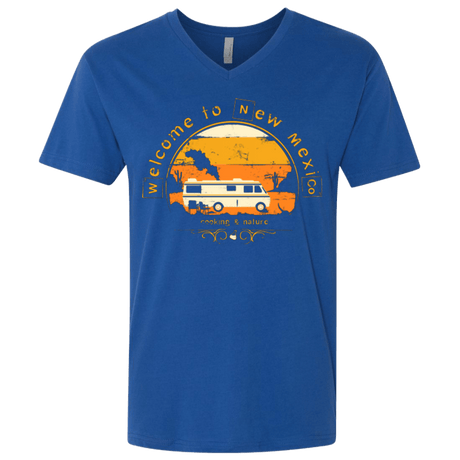 T-Shirts Royal / X-Small Welcome to New Mexico Men's Premium V-Neck