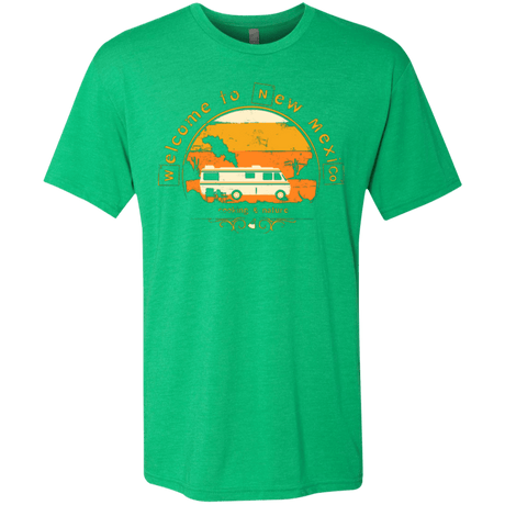 T-Shirts Envy / Small Welcome to New Mexico Men's Triblend T-Shirt