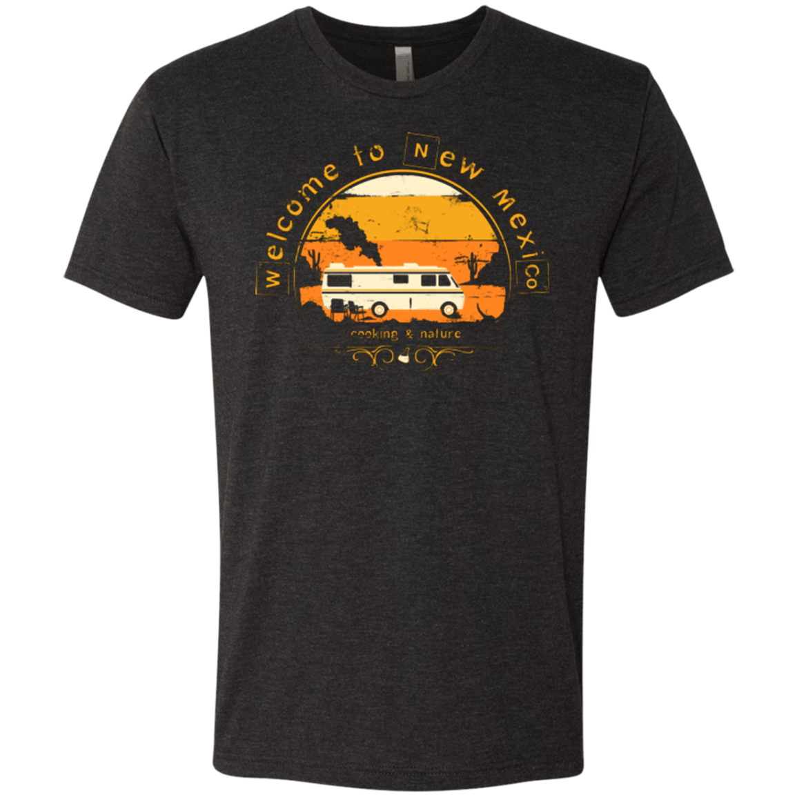 T-Shirts Vintage Black / Small Welcome to New Mexico Men's Triblend T-Shirt