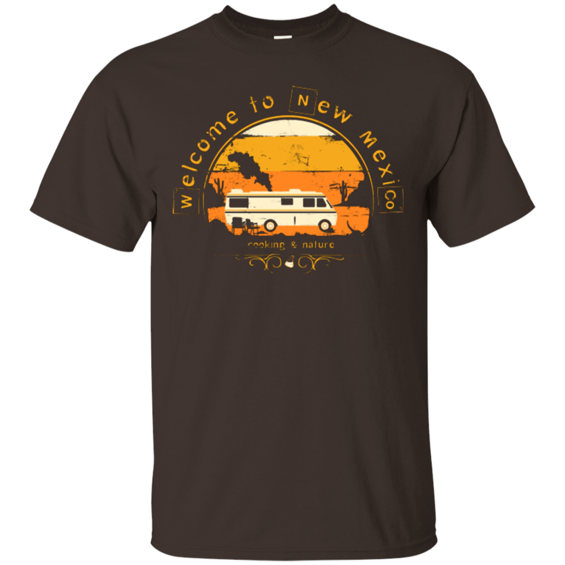 T-Shirts Dark Chocolate / Small Welcome to New Mexico T-Shirt