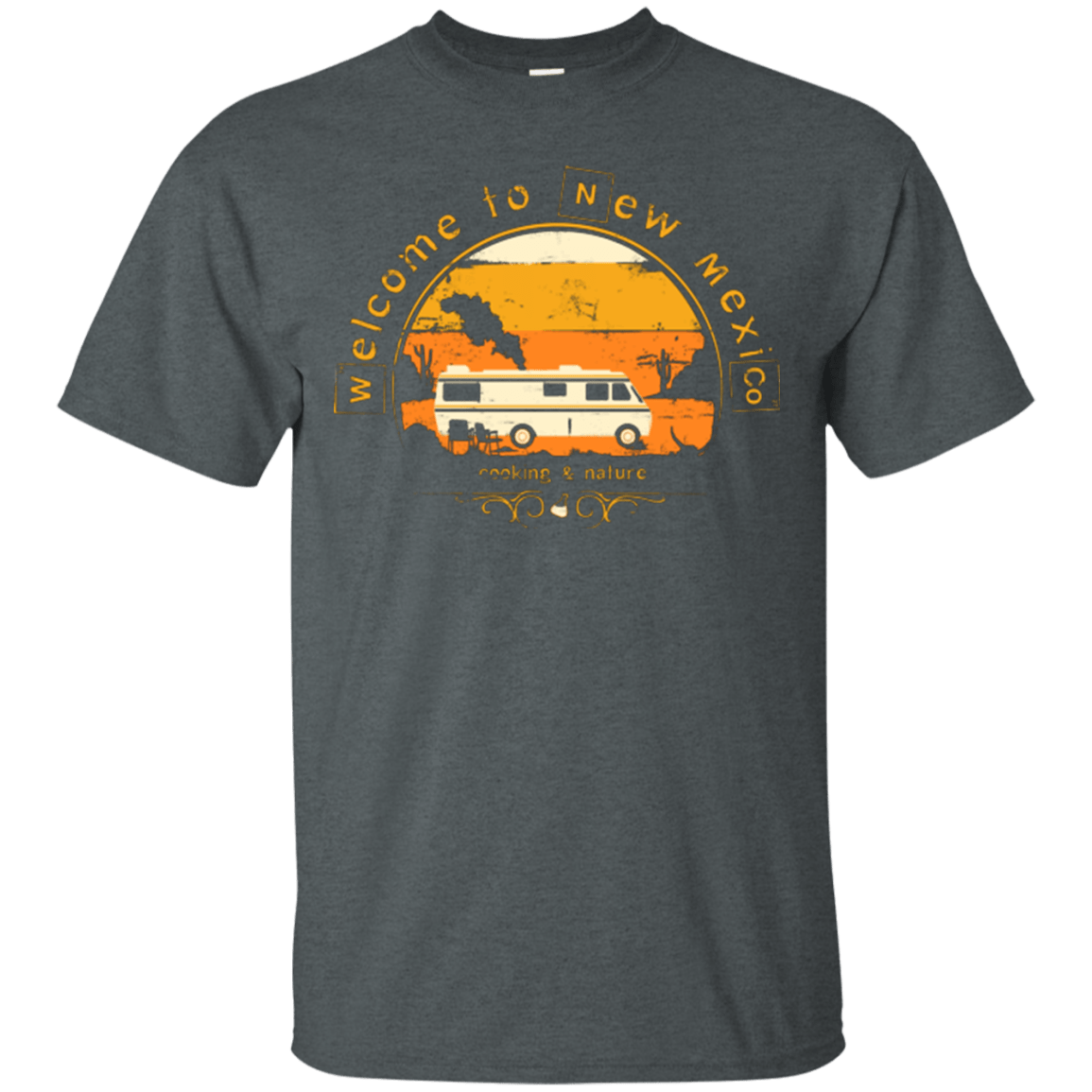 T-Shirts Dark Heather / Small Welcome to New Mexico T-Shirt