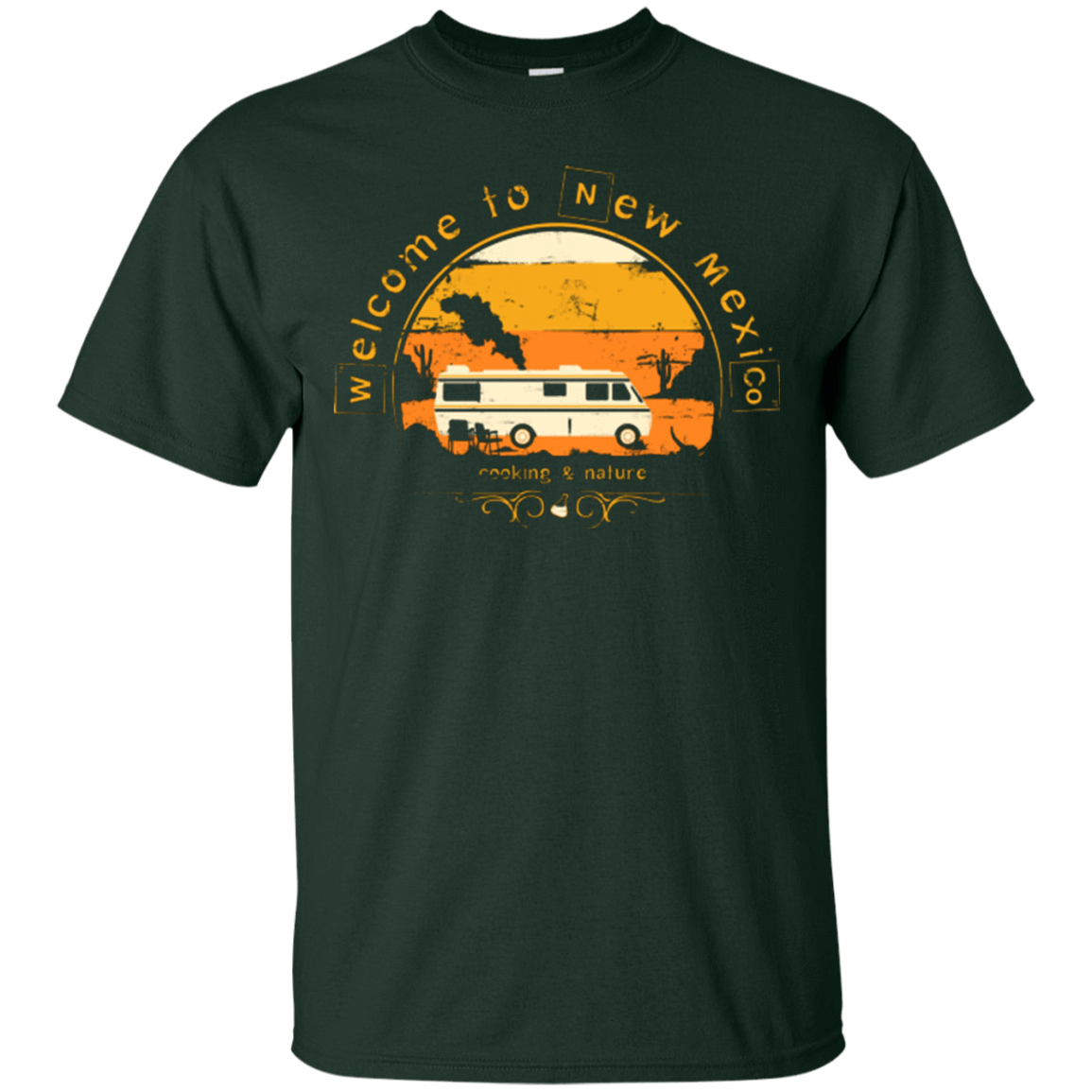 T-Shirts Forest Green / Small Welcome to New Mexico T-Shirt
