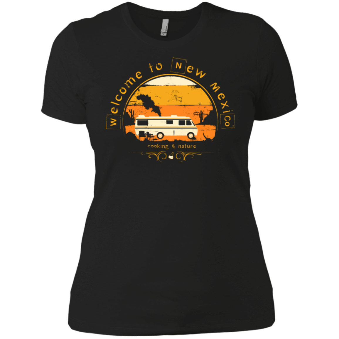 T-Shirts Black / X-Small Welcome to New Mexico Women's Premium T-Shirt