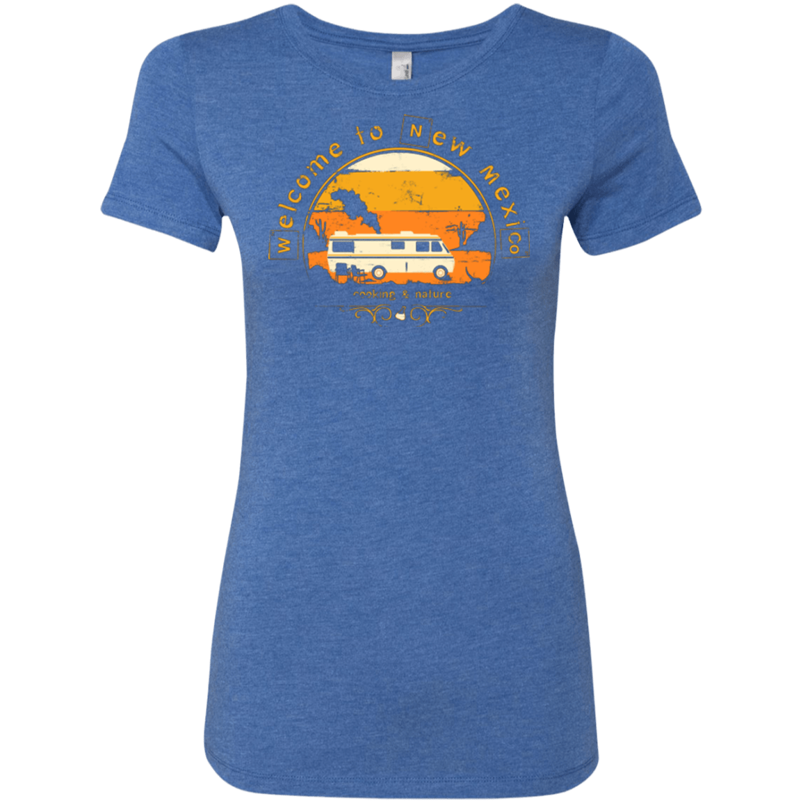 T-Shirts Vintage Royal / Small Welcome to New Mexico Women's Triblend T-Shirt