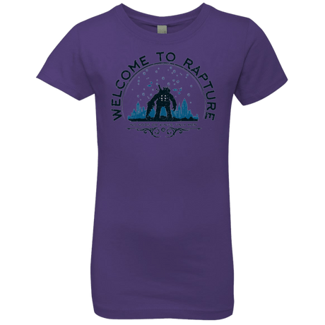 T-Shirts Purple Rush / YXS Welcome to Rapture Girls Premium T-Shirt