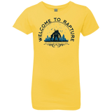 T-Shirts Vibrant Yellow / YXS Welcome to Rapture Girls Premium T-Shirt