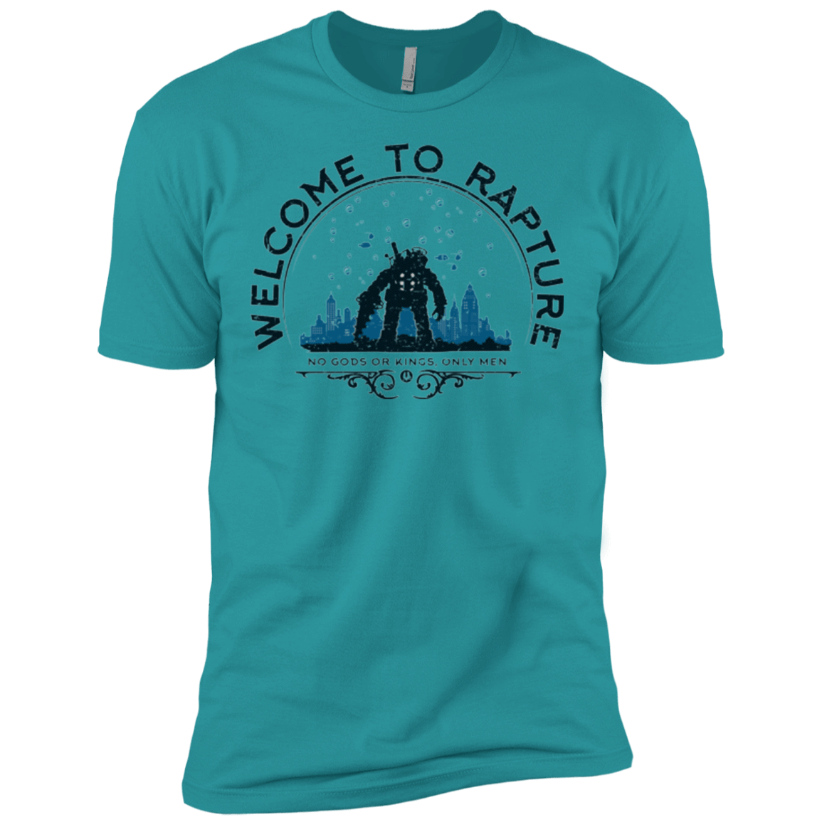 T-Shirts Tahiti Blue / X-Small Welcome to Rapture Men's Premium T-Shirt