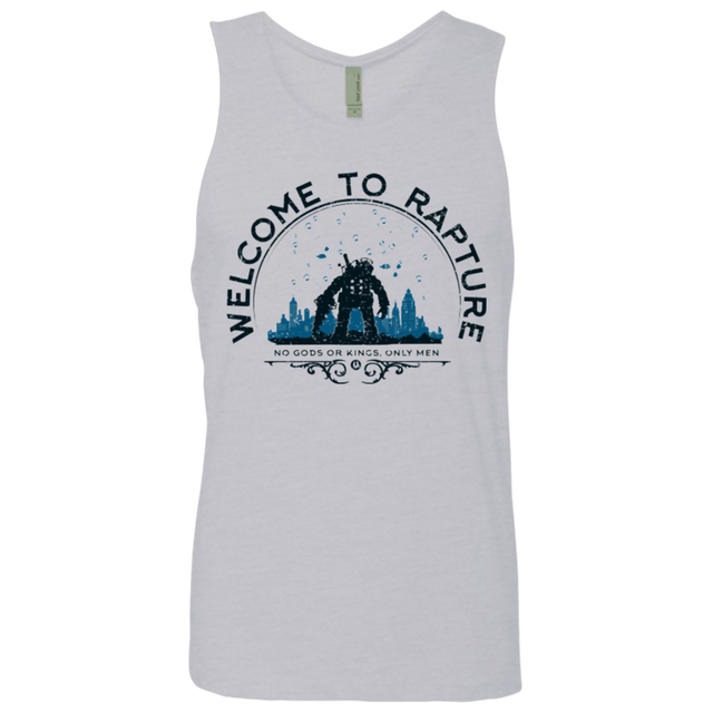 T-Shirts Heather Grey / Small Welcome to Rapture Men's Premium Tank Top