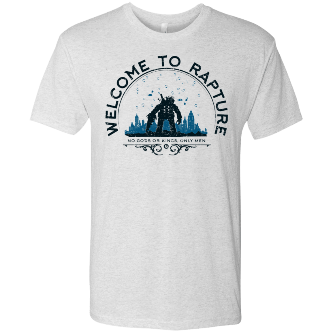 T-Shirts Heather White / Small Welcome to Rapture Men's Triblend T-Shirt