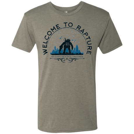T-Shirts Venetian Grey / Small Welcome to Rapture Men's Triblend T-Shirt