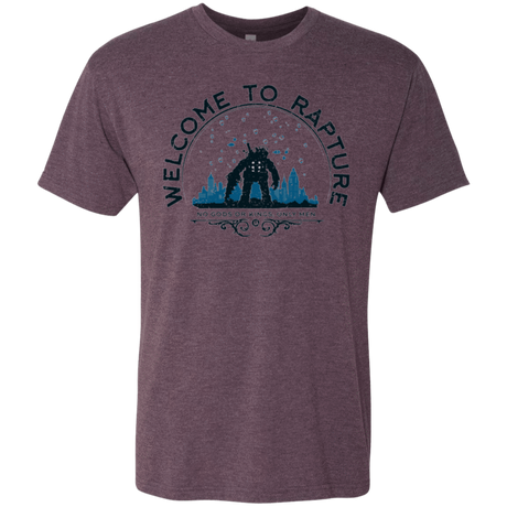 T-Shirts Vintage Purple / Small Welcome to Rapture Men's Triblend T-Shirt