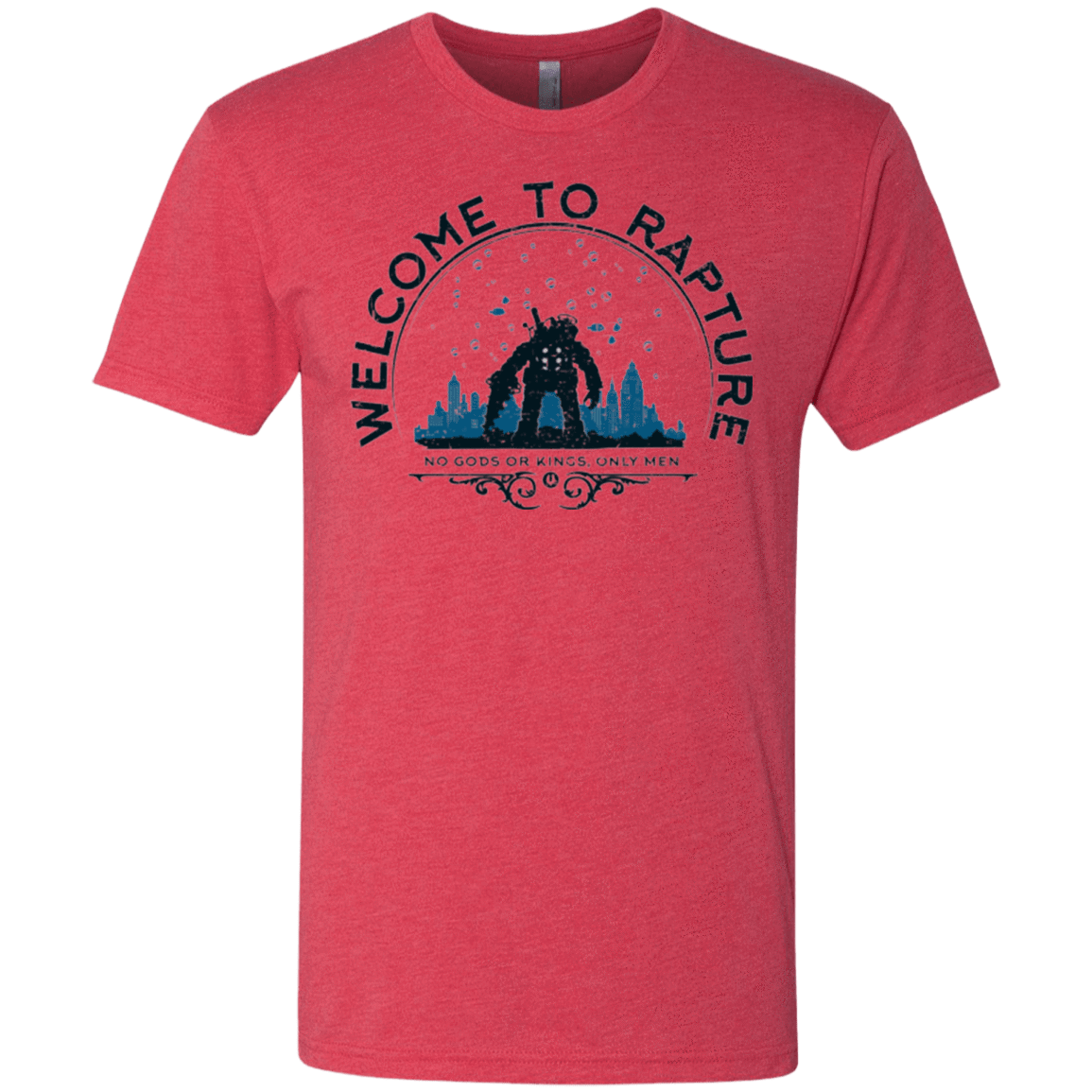 T-Shirts Vintage Red / Small Welcome to Rapture Men's Triblend T-Shirt