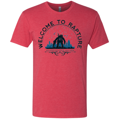 T-Shirts Vintage Red / Small Welcome to Rapture Men's Triblend T-Shirt
