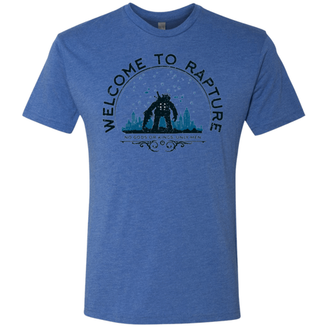 T-Shirts Vintage Royal / Small Welcome to Rapture Men's Triblend T-Shirt