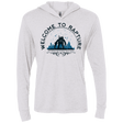 T-Shirts Heather White / X-Small Welcome to Rapture Triblend Long Sleeve Hoodie Tee