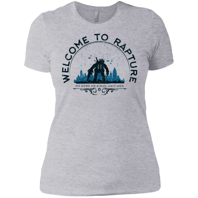 T-Shirts Heather Grey / X-Small Welcome to Rapture Women's Premium T-Shirt