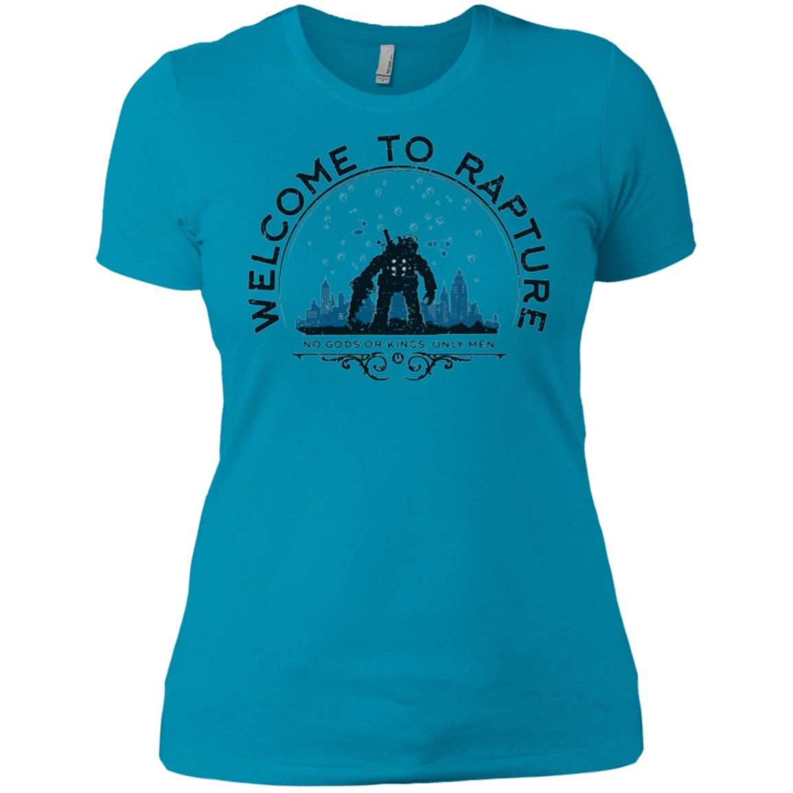 T-Shirts Turquoise / X-Small Welcome to Rapture Women's Premium T-Shirt