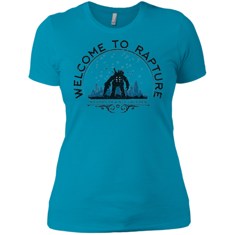 T-Shirts Turquoise / X-Small Welcome to Rapture Women's Premium T-Shirt